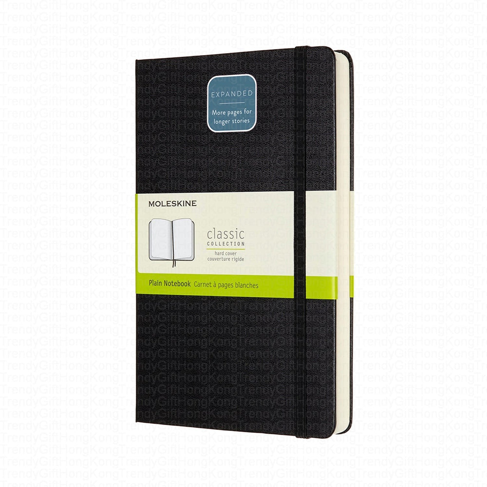 Moleskine Expanded Large Hardcover Notebook - Ruled - 400 Pages - 13 x 21 CM trendygifthk