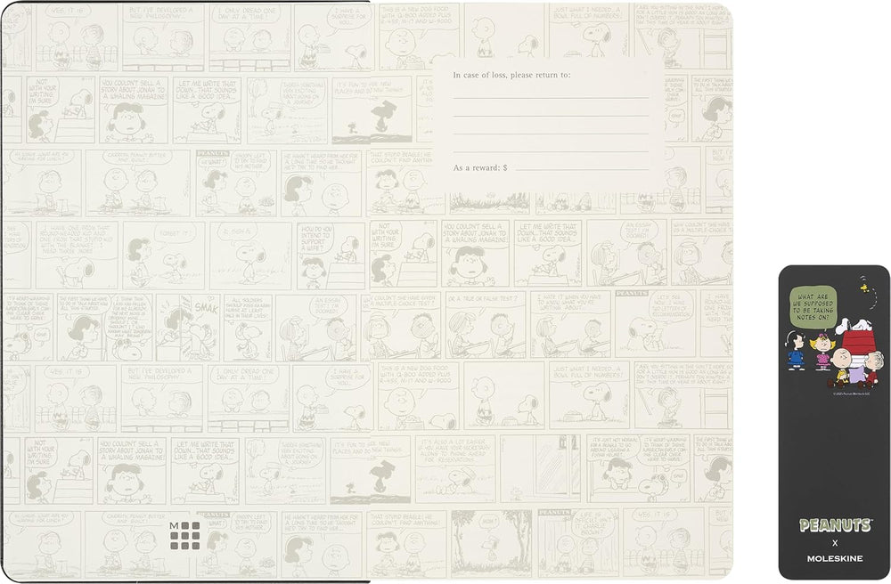 Moleskine Limited Edition Peanuts Charlie Brown & Friends Notebook - Large, Ruled, Hard Cover trendygifthk