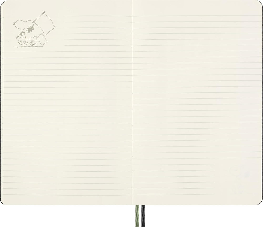 Moleskine Limited Edition Peanuts Charlie Brown & Friends Notebook - Large, Ruled, Hard Cover trendygifthk