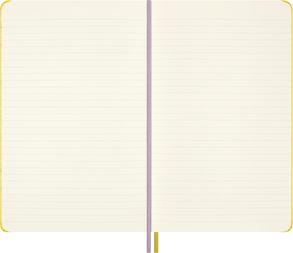 Moleskine Limited Edition Peanuts 'Patty' Notebook, Hard Cover, Large 5" x 8.25" , Ruled, Yellow, 176 pages trendygifthk