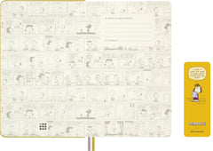 Moleskine Limited Edition Peanuts 'Patty' Notebook, Hard Cover, Large 5" x 8.25" , Ruled, Yellow, 176 pages trendygifthk