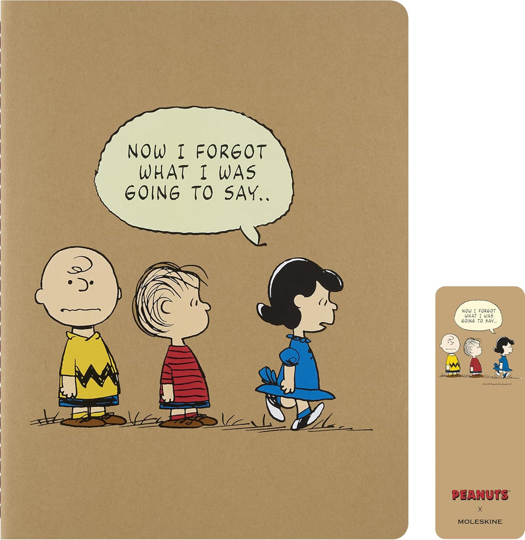 Moleskine Limited Edition Peanuts Set of 3 XL Cahier Journals - Ruled, Soft Cover trendygifthk