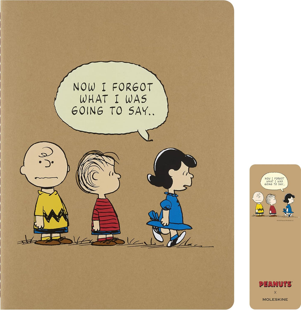 Moleskine Limited Edition Peanuts Set of 3 XL Cahier Journals - Ruled, Soft Cover trendygifthk