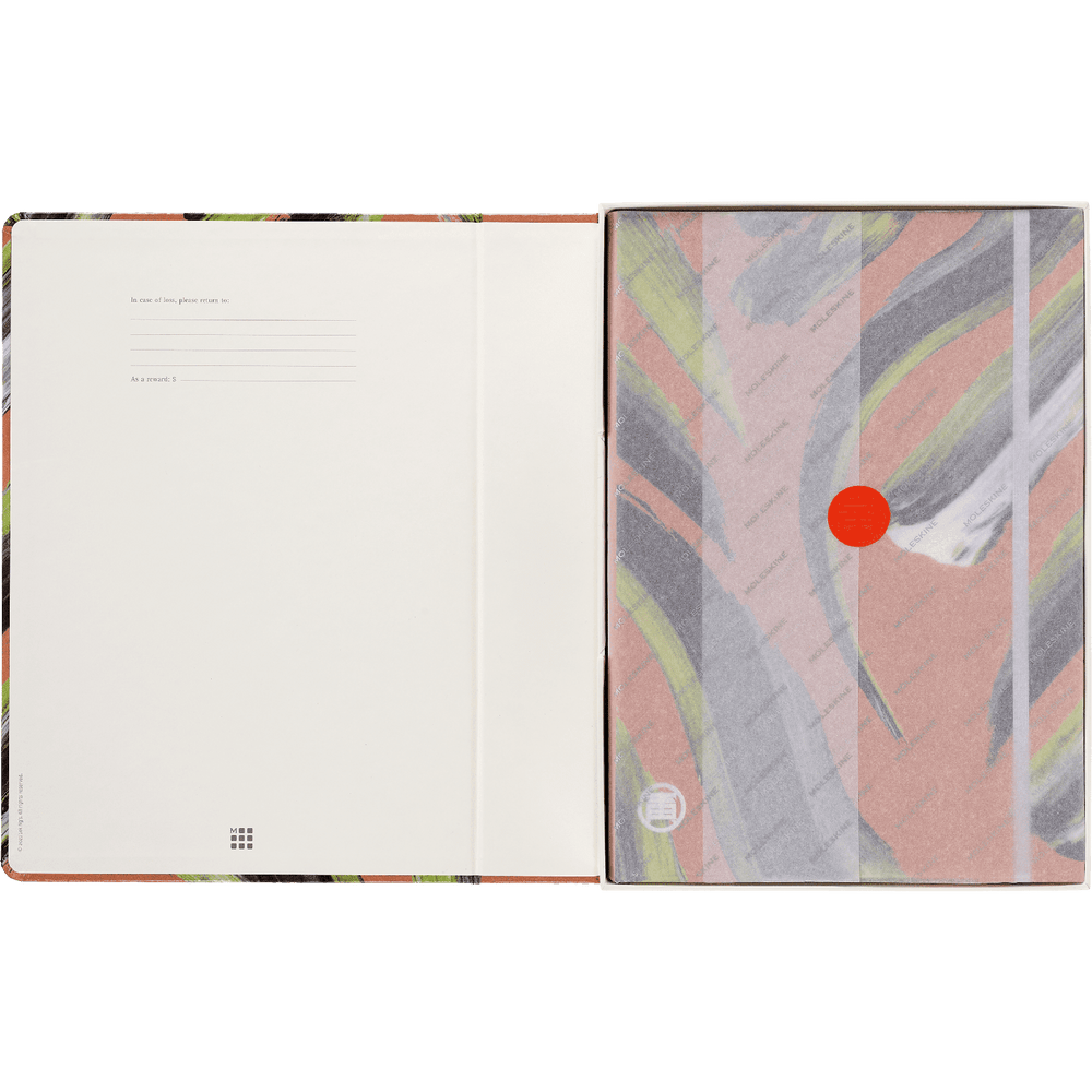 Moleskine Limited Edition Year of the Tiger A4 Notebook Lok Ng Collection Box with 8 Lucky Envelopes trendygifthk