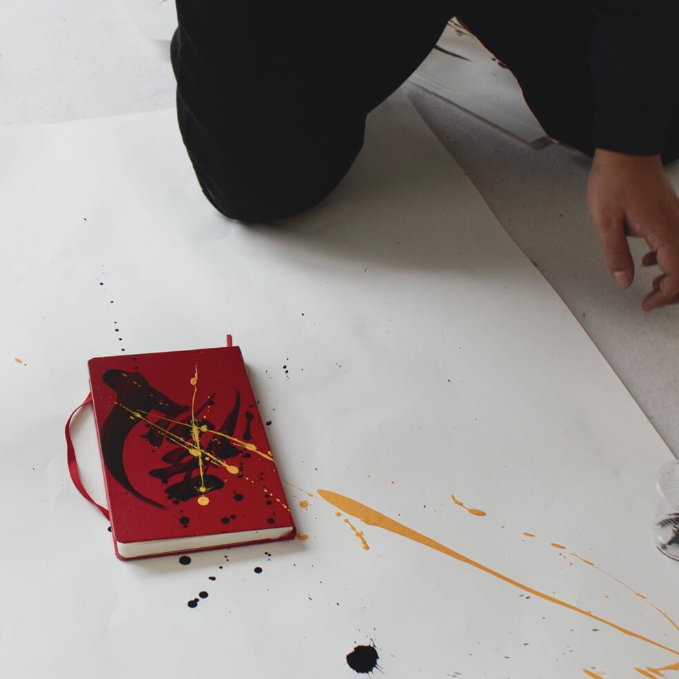 Moleskine Limited Edition Year of the Tiger A4 Notebook Lok Ng Collection Box with 8 Lucky Envelopes trendygifthk