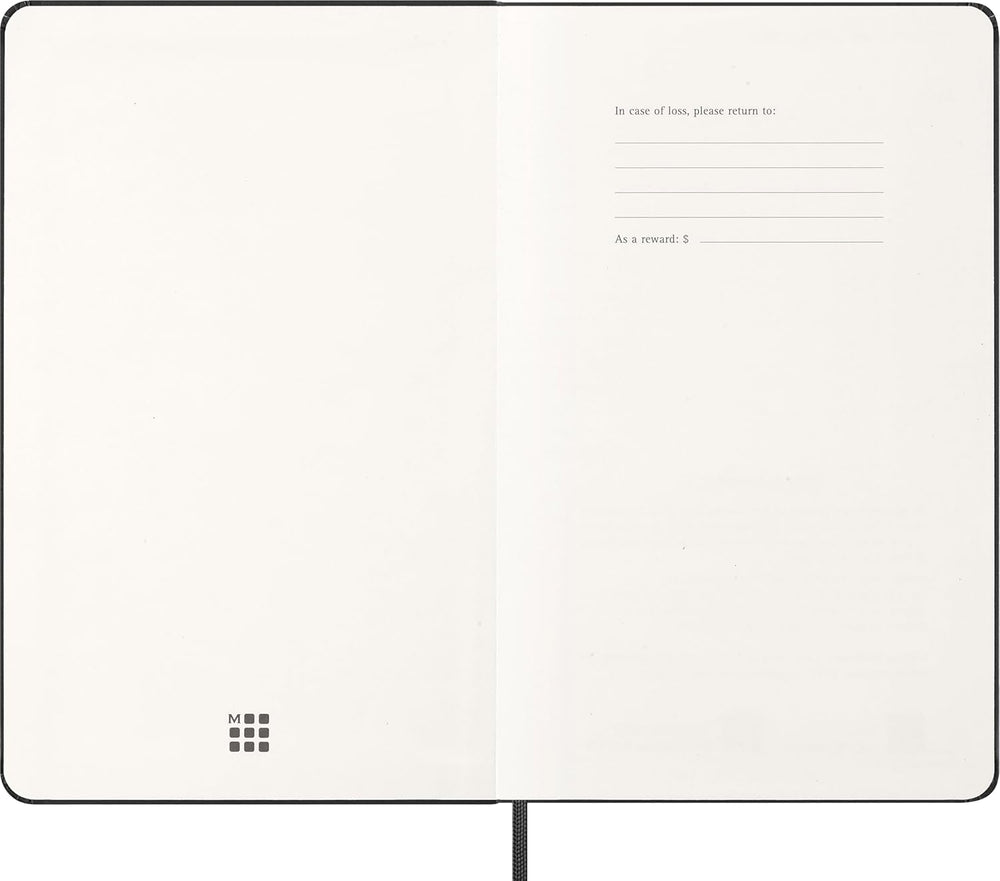 Moleskine PRO 2026 Weekly Vertical Planner - Large Hard Cover, 12 Months trendygifthk