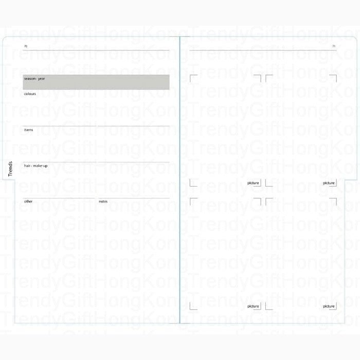 Moleskine Passion Journal Style - Embrace Fashion and Creativity 13 x 21 cm trendygifthk