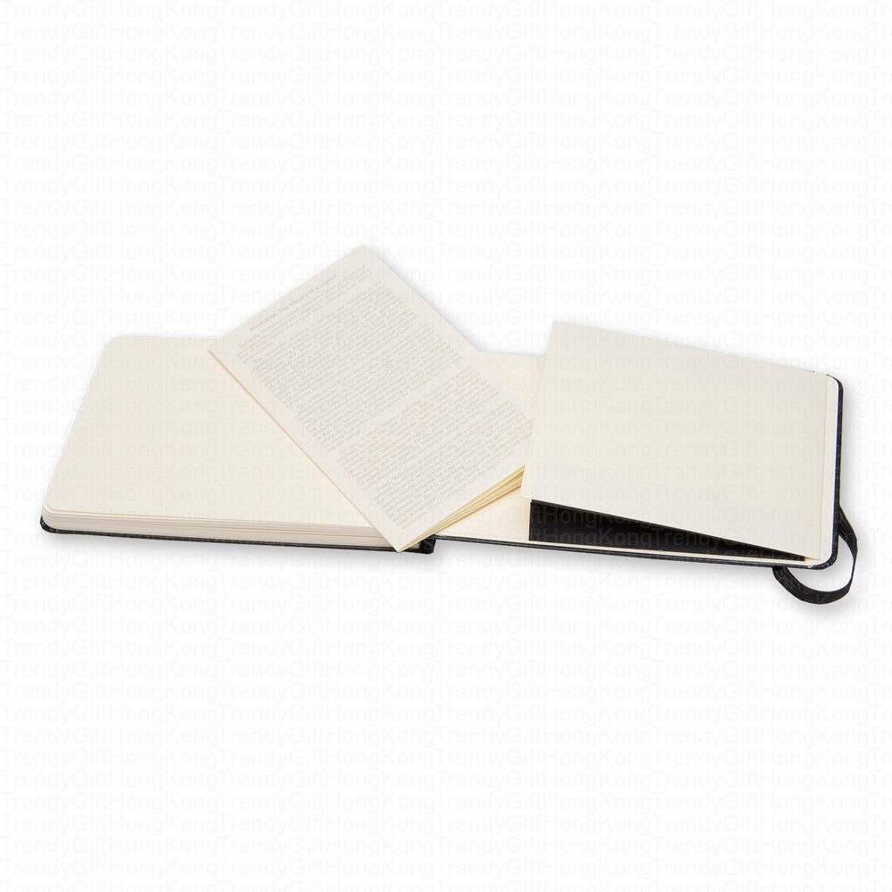 Moleskine Watercolor Album Pocket Black 200 GSM 9x14cm trendygifthk