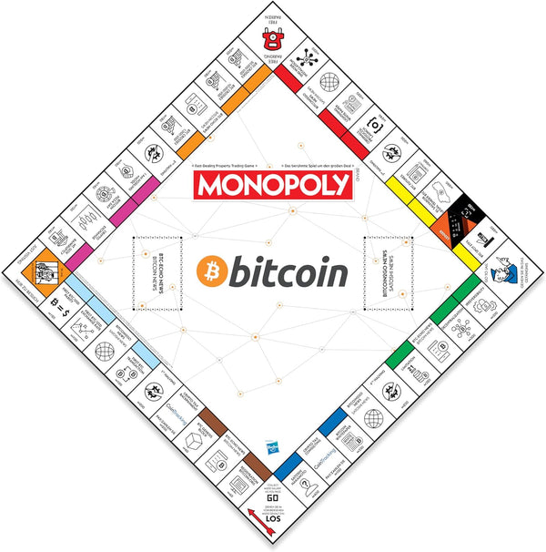 Gomazing Monopoly Bitcoin Special Edition board game