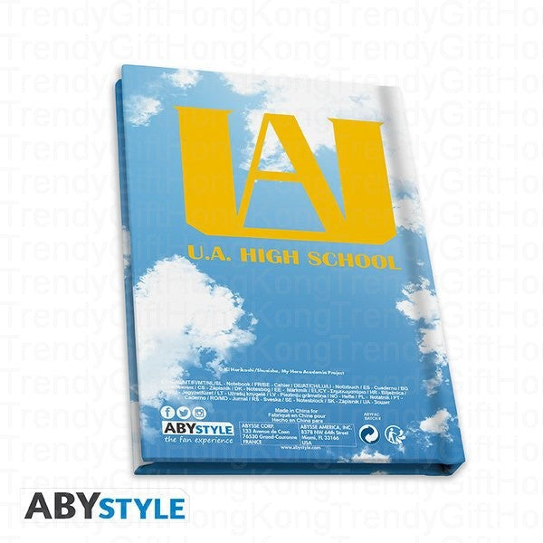 My Hero Academia - XXL Glass + Pin + Pocket Notebook Heroes Pack trendygifthk