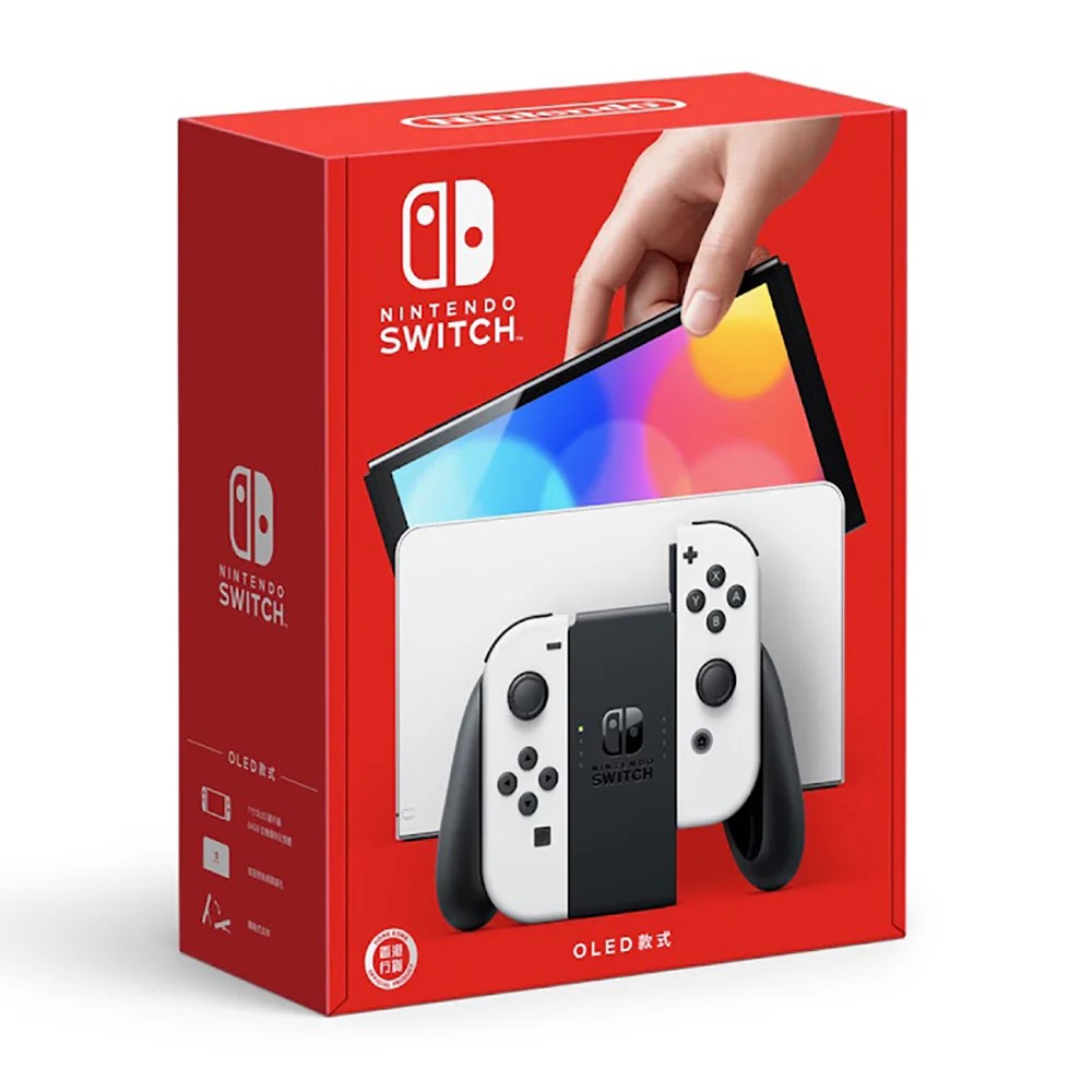 Nintendo Switch OLED Console White Hong Kong Version trendygifthk