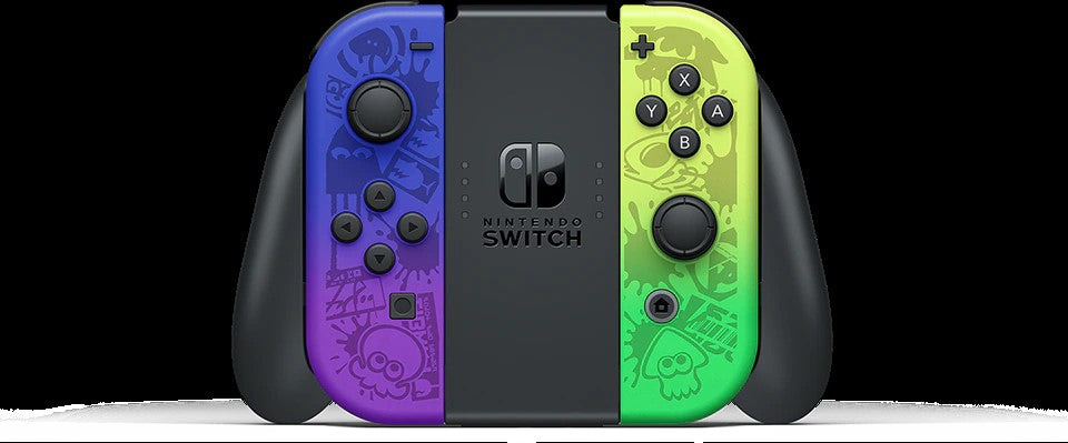 Nintendo Switch OLED Model Splatoon 3 Edition Console Hong Kong Version trendygifthk
