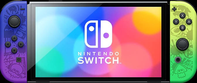 Nintendo Switch OLED Model Splatoon 3 Edition Console Hong Kong Version trendygifthk