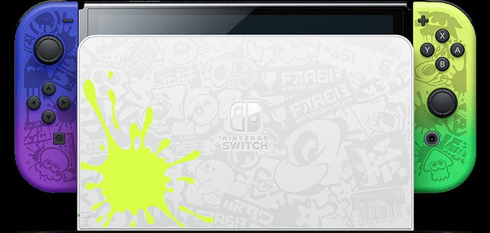 Nintendo Switch OLED Model Splatoon 3 Edition Console Hong Kong Version trendygifthk