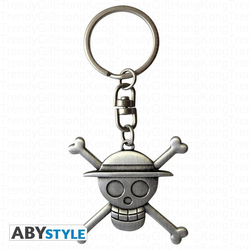 ONE PIECE 3D Keychain - Skull Luffy trendygifthk