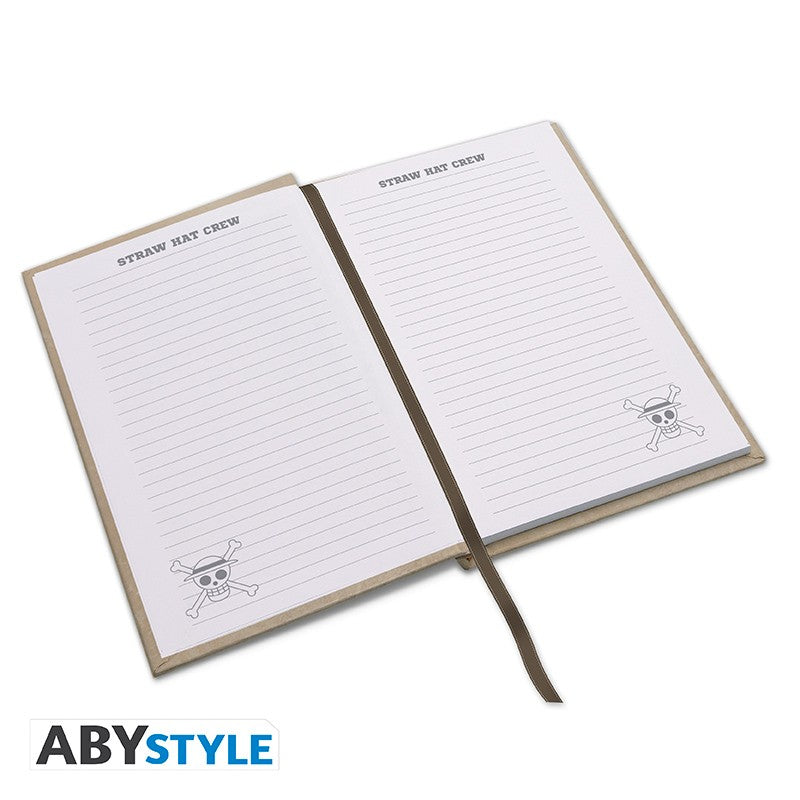 ONE PIECE A5 "Wanted Luffy" Notebook by ABYstyle trendygifthk
