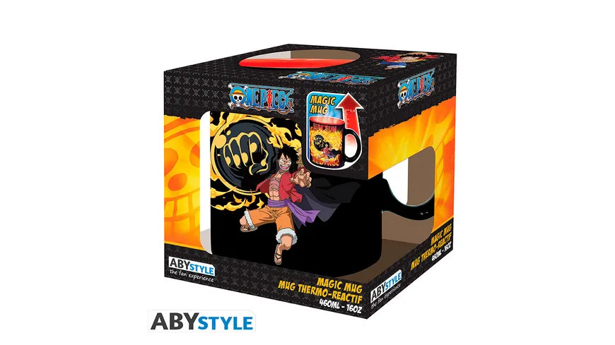 ONE PIECE Epic Showdown: Luffy vs Kaido Heat-Change Mug - 460ml trendygifthk