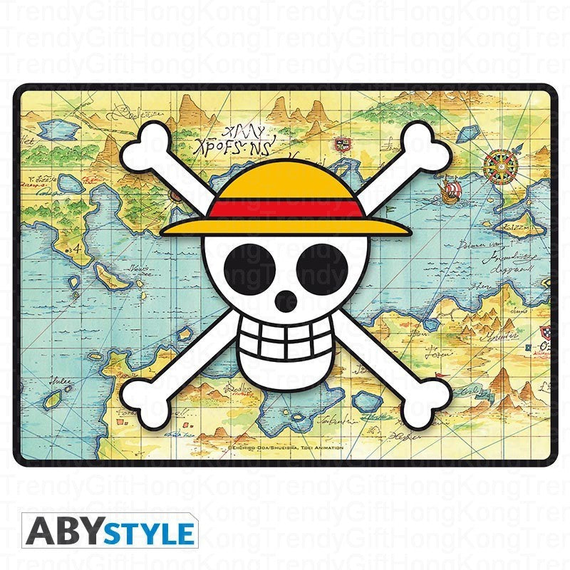 ONE PIECE - Gaming Mousepad - Skull with Map trendygifthk