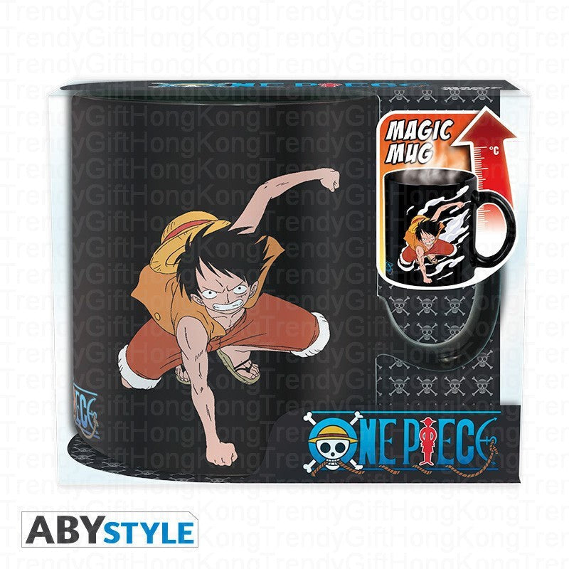 ONE PIECE - Heat Change Mug - 460ml - Luffy & Ace trendygifthk