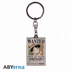 ONE PIECE Keychain - Wanted Luffy trendygifthk