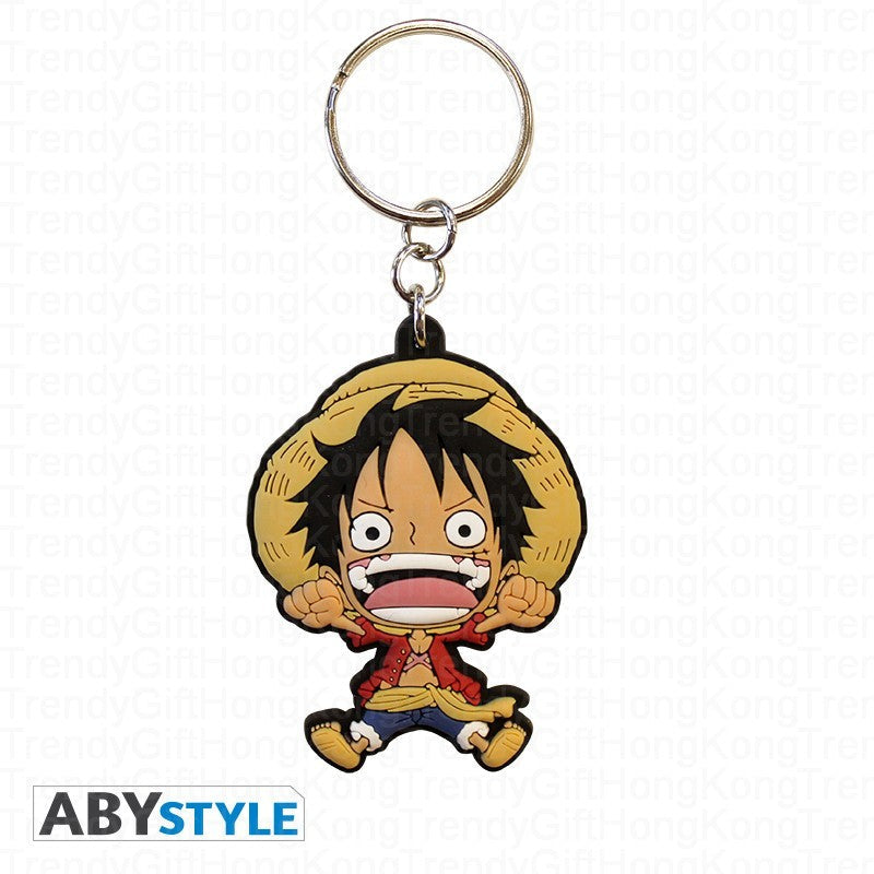 ONE PIECE - Luffy SD PVC Keychain trendygifthk