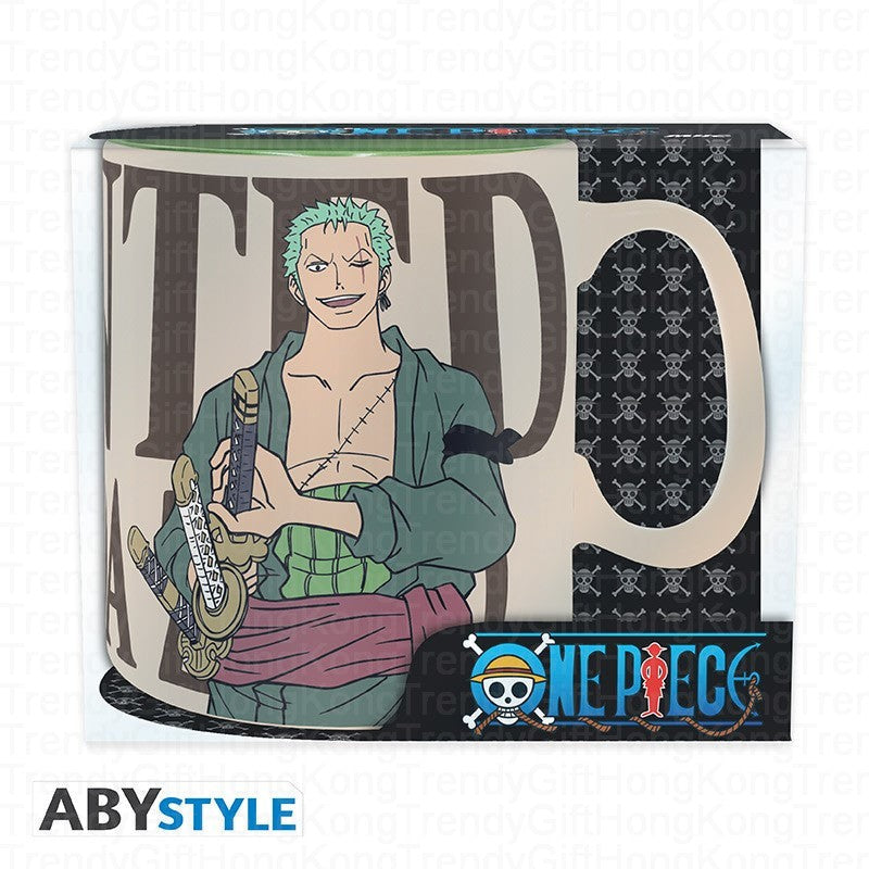 ONE PIECE Mug - Zoro & Wanted - 460 ml trendygifthk