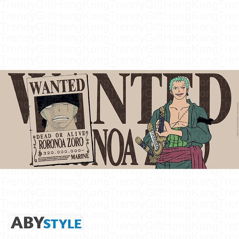 ONE PIECE Mug - Zoro & Wanted - 460 ml trendygifthk