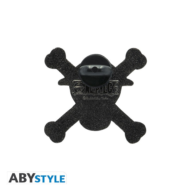 One Piece Skull 禮品套裝，玻璃杯、金屬襟章及 A6 筆記本