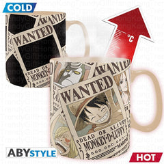 One Piece Heat Change Mug - Wanted 460 ml trendygifthk