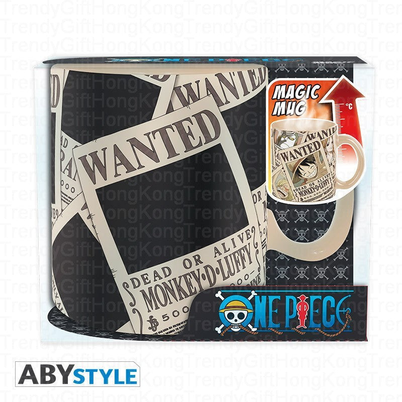 One Piece Heat Change Mug - Wanted 460 ml trendygifthk