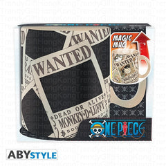 One Piece Heat Change Mug - Wanted 460 ml trendygifthk