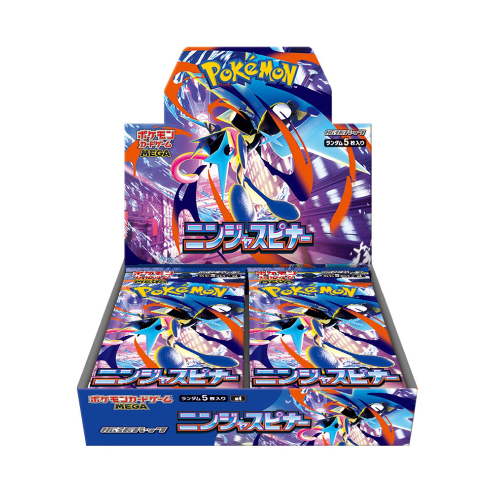 Pokémon Card Game MEGA Expansion Pack M4 Ninja Spinner BOX trendygifthk