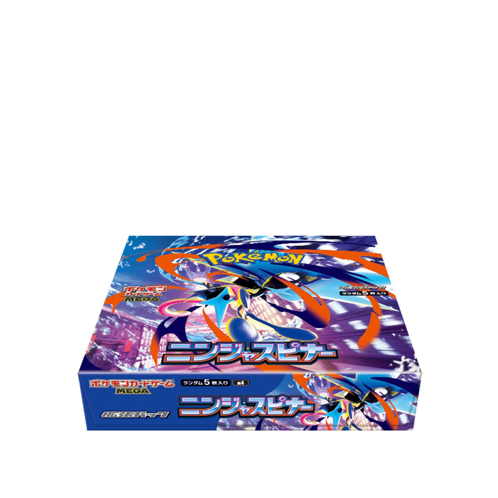pokemon card game expansions Pokémon MEGA Expansion Ninja Spinner Card Box 30 Packs – Trendygiftshop
