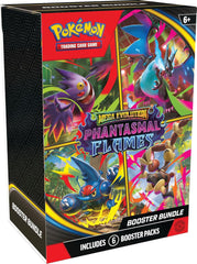 Pokémon Mega Evolution Phantasmal Flames Booster Bundle trendygifthk