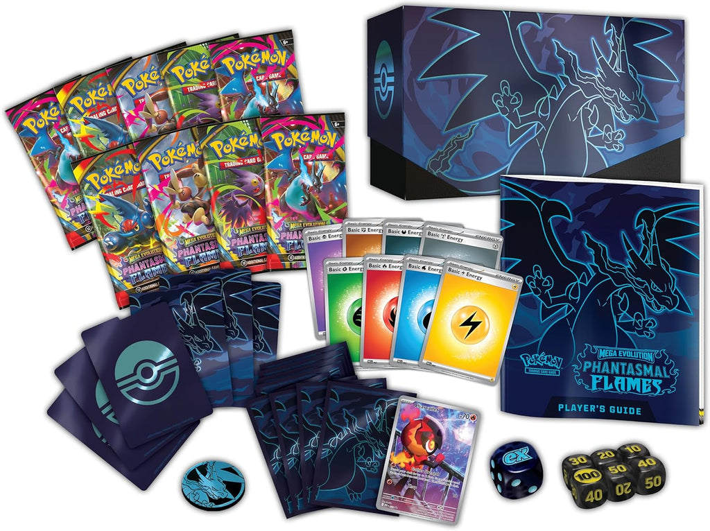 Pokémon Mega Evolution Phantasmal Flames Elite Trainer Box trendygifthk