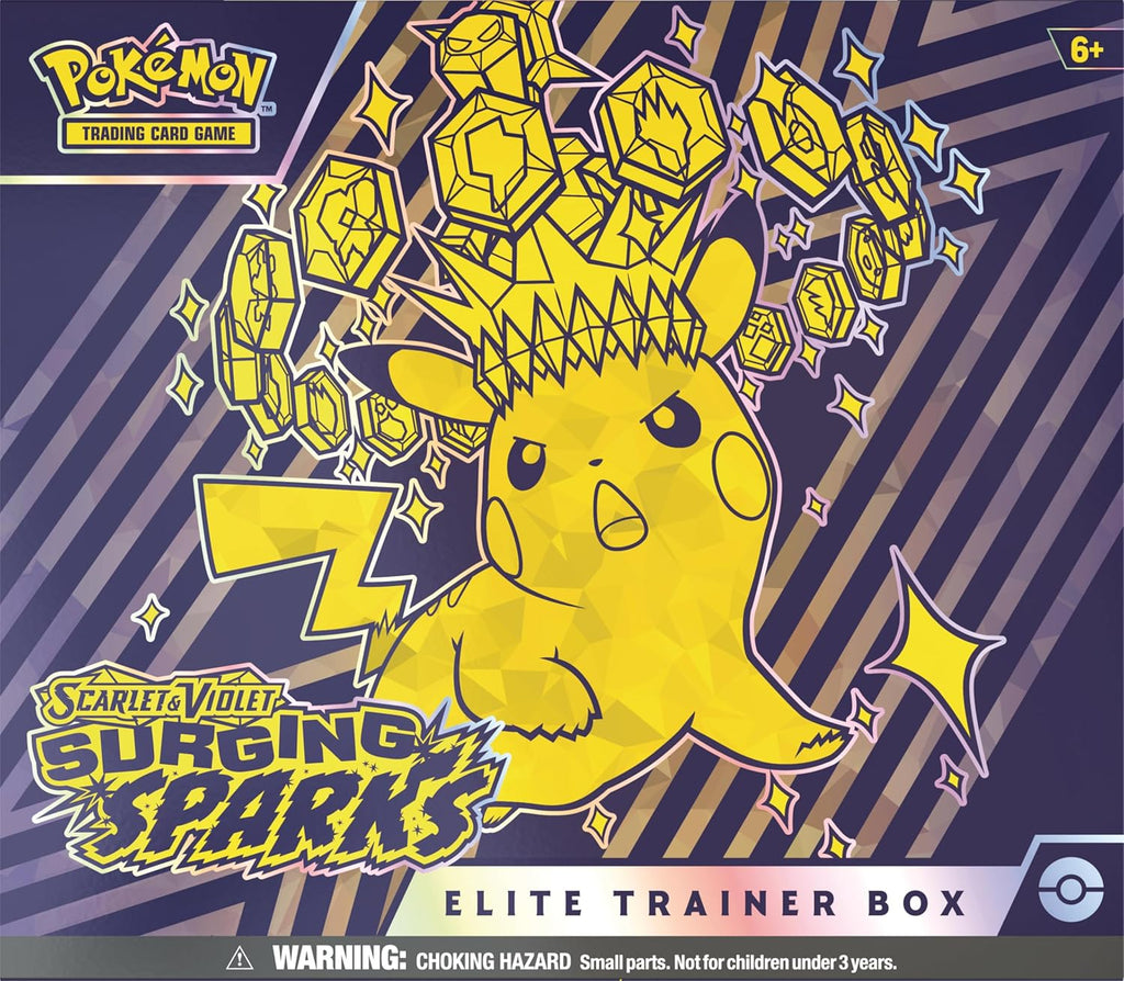 Pokémon Scarlet & Violet Surging Sparks Elite Trainer Box trendygifthk