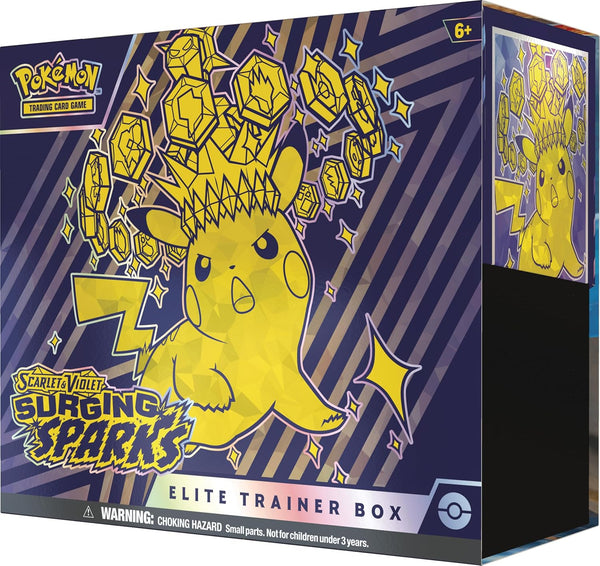 Pokémon Scarlet & Violet Surging Sparks Elite Trainer Box trendygifthk