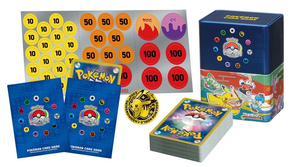 Pokemon TCG 2023 World Championships Yokohama Deck: Pikachu ex - WCS23 Trendygiftshop Pokemon TCG 2023 World Championships Yokohama Deck: Pikachu ex - WCS23 Trendygiftshop