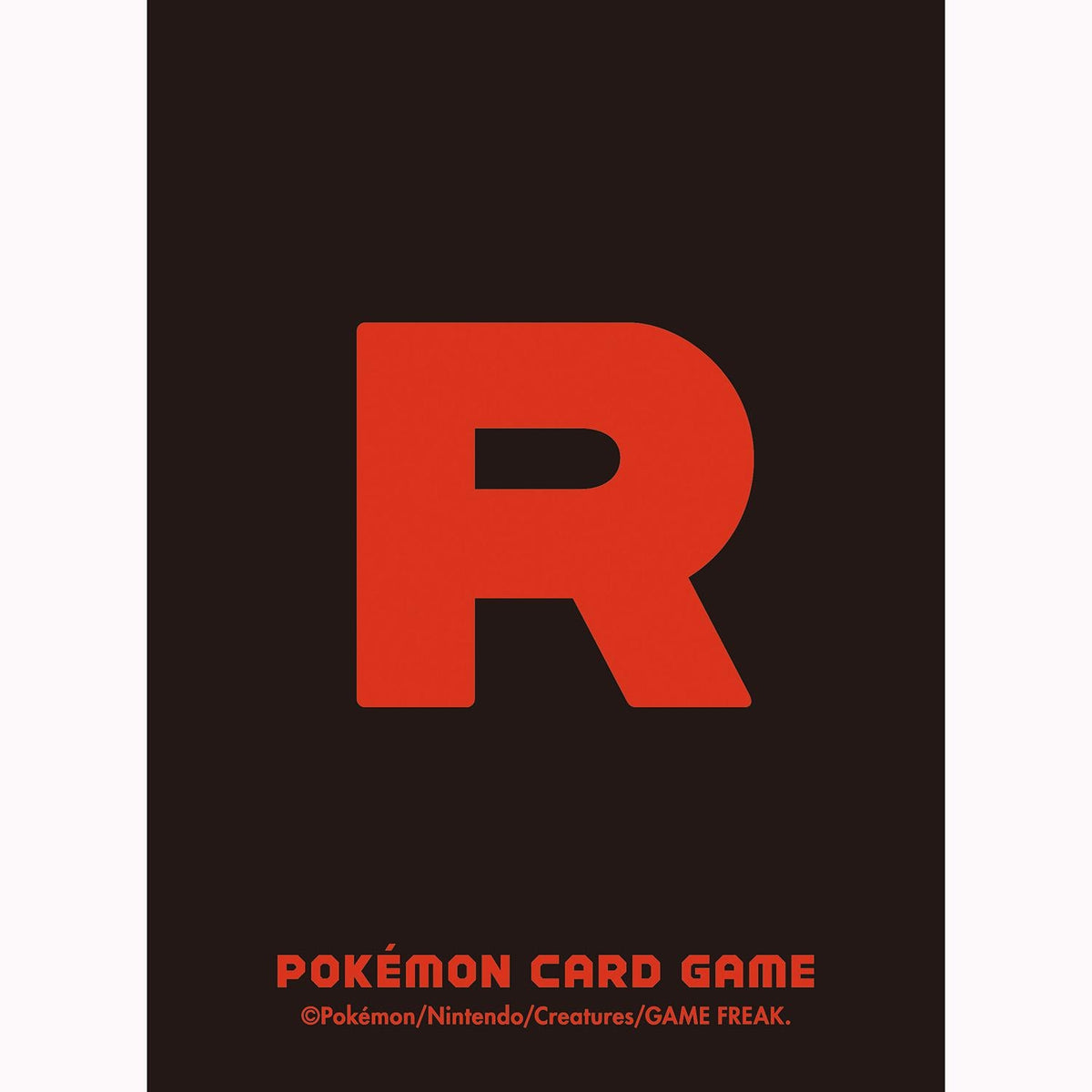 Team Rocket Deck Shield Pro card sleeves, 64 sleeves total