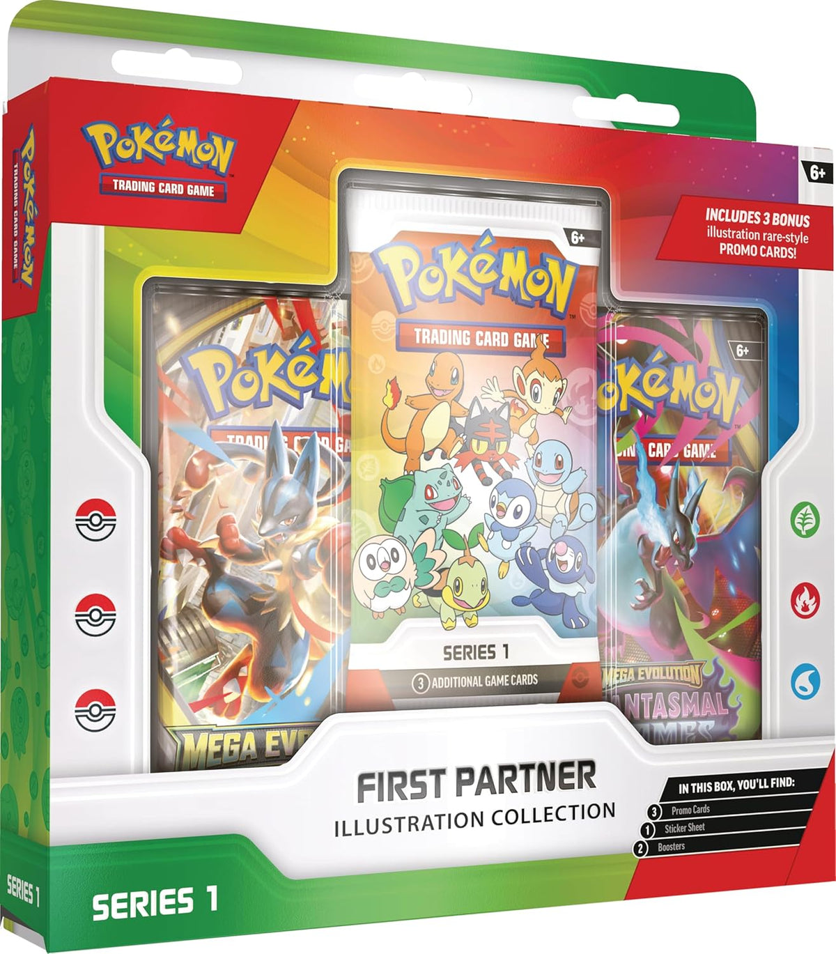 Pokémon TCG First Partner Illustration Collection Series 1 trendygifthk