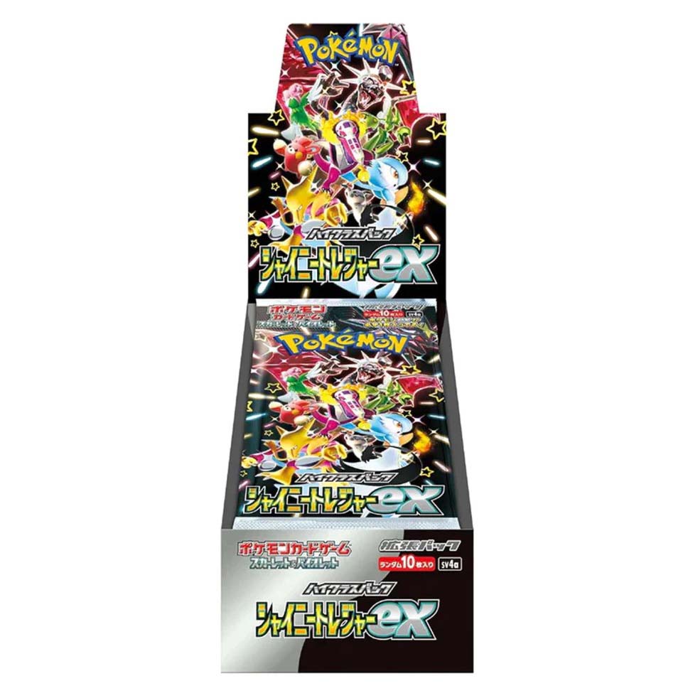 Pokemon TCG High Class Booster Pack - SV4a-Shiny Treasure ex Original Box of 10 trendygifthk