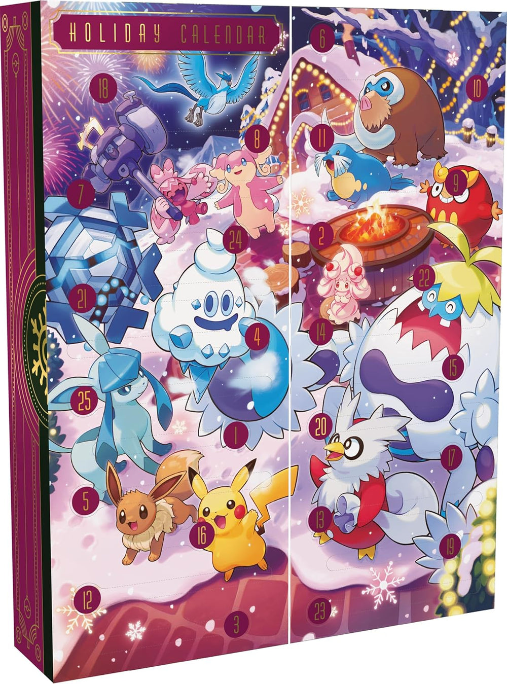 Pokémon TCG Holiday Calendar 2025 trendygifthk