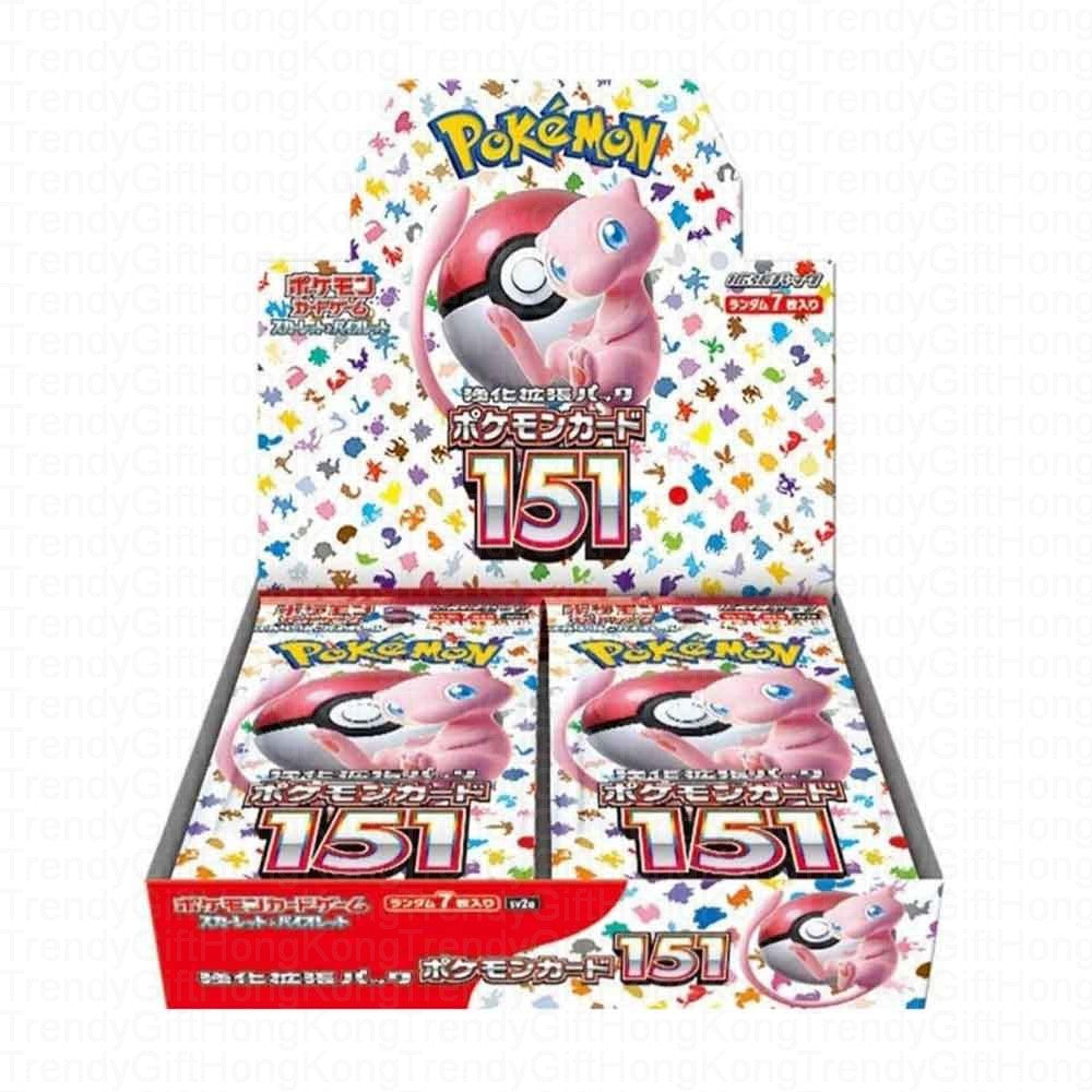 Pokemon TCG Japanese Booster Box - Scarlet & Violet SV2a "151" trendygifthk