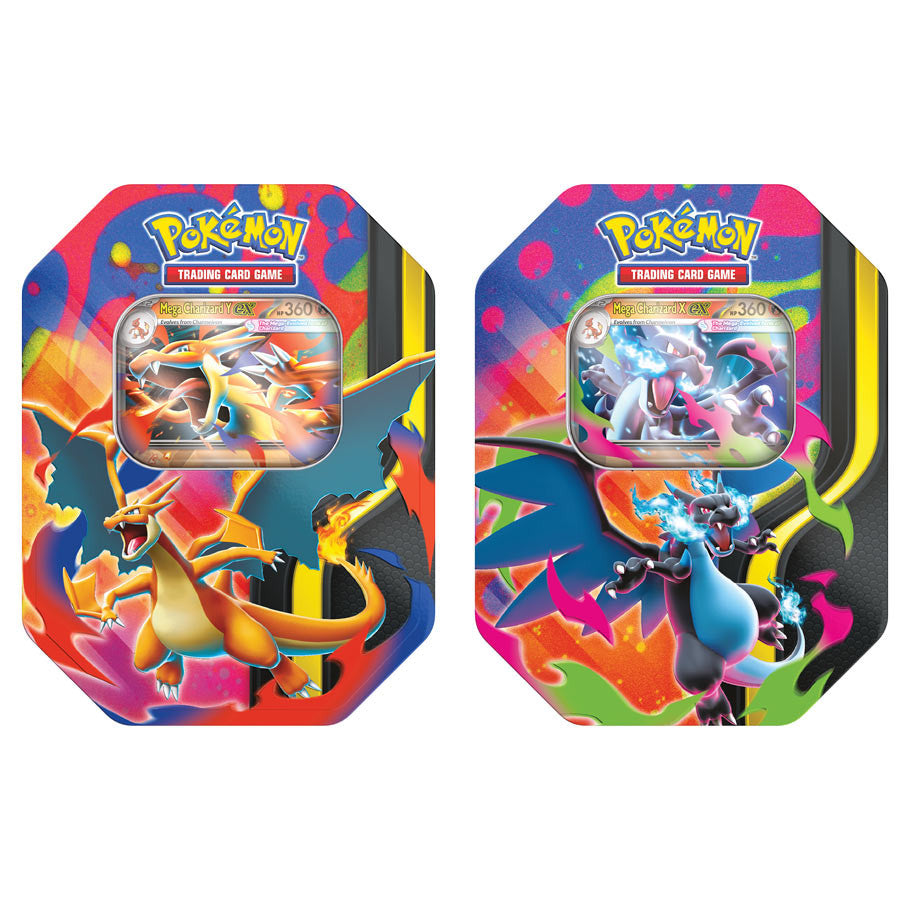 Pokemon TCG Mega Charizard Tin trendygifthk