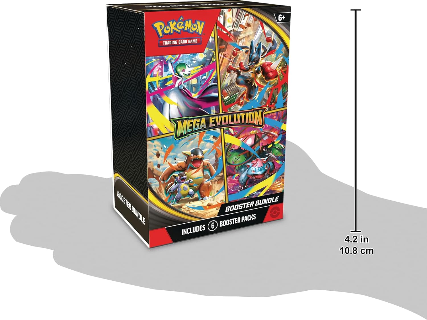 Pokémon TCG Mega Evolution Booster Bundle (6 Packs) Secondary image