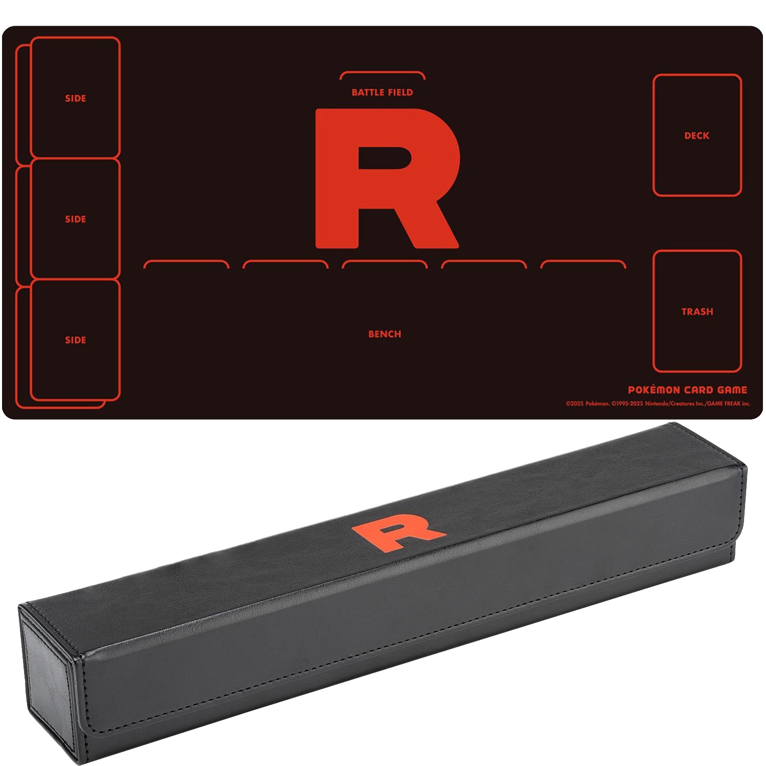 Pokémon TCG Playmat Case Team Rocket & Rubber Playmat Team Rocket trendygifthk