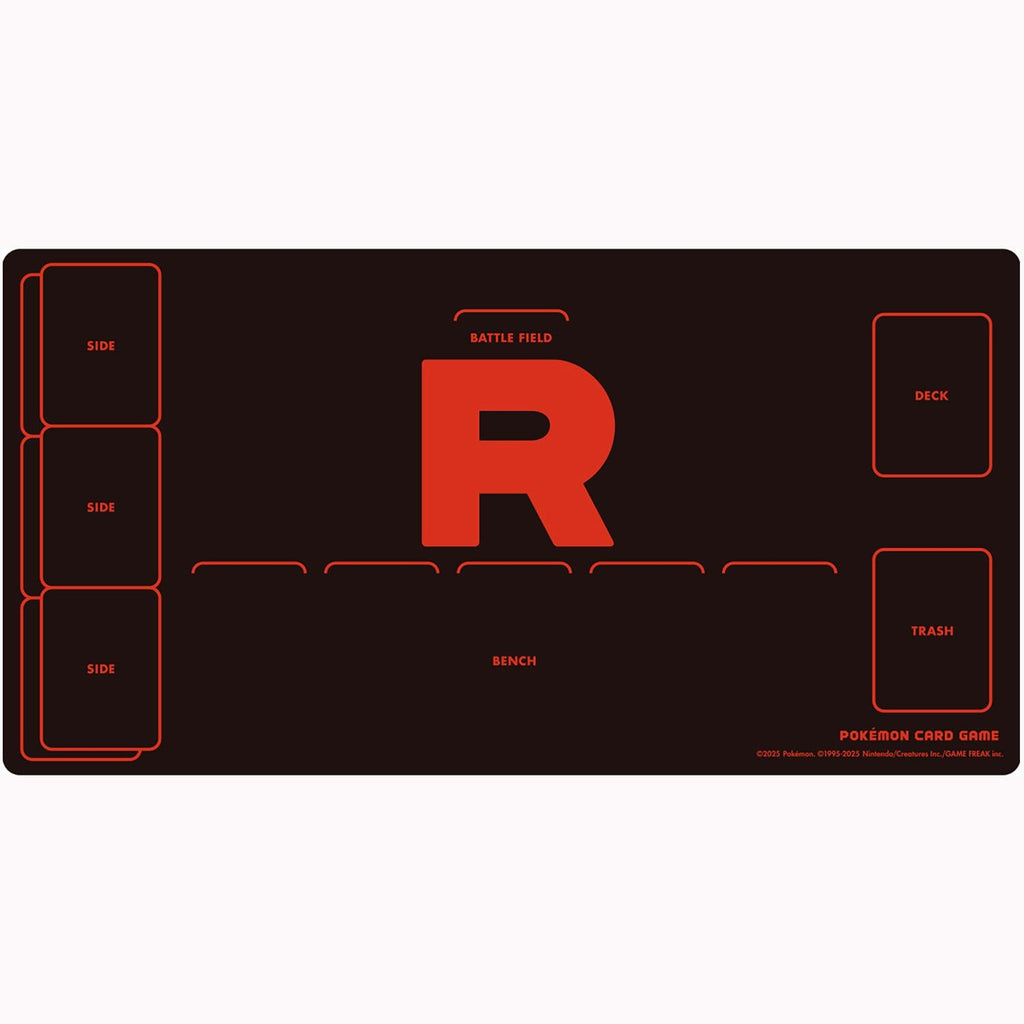 Pokémon TCG Playmat Case Team Rocket & Rubber Playmat Team Rocket trendygifthk