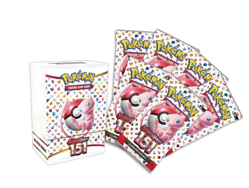 Pokémon TCG Scarlet & Violet 3.5 Pokémon 151 Booster Bundle trendygifthk