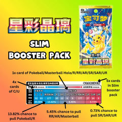 Pokémon TCG Simplified Chinese CSV9C Stellar Crystal Slim Booster Box trendygifthk