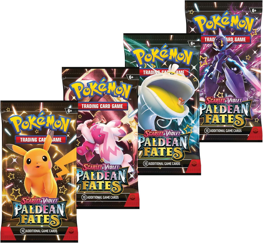 Pokémon TCG sv4.5 Scarlet & Violet Paldean Fates Booster Bundle trendygifthk